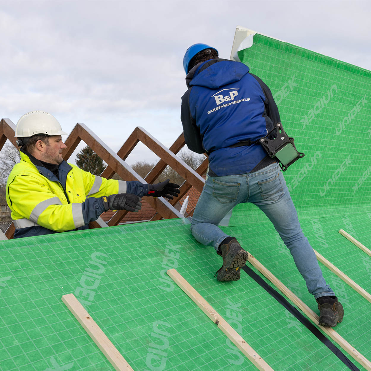 Unidek Reno Sporen PIR dakplaat